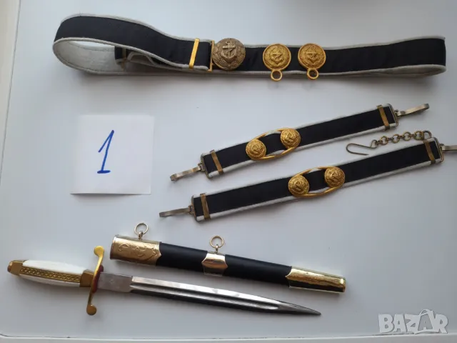 Кортик на Военноморския флот 1 обр.1951г., снимка 2 - Колекции - 48628395