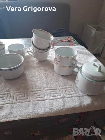 Продавам стъклени и порцеланови чаши, снимка 5 - Чаши - 52509074