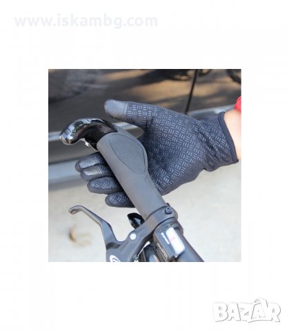 ТЕРМО РЪКАВИЦИ ЗА КОЛОЕЗДЕНЕ С ТЪЧ СКРИЙН ПРЪСТИ - код 1616, снимка 5 - Спортна екипировка - 33991815