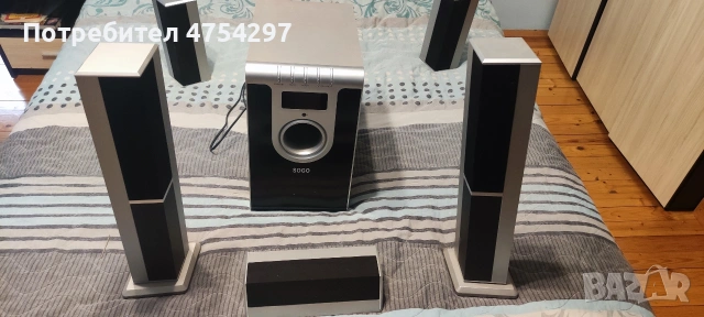 Комплект за домашно кино ,буфер с вграден усилвател и тунер и сателитни тонколони ! , снимка 4 - Тонколони - 53709657