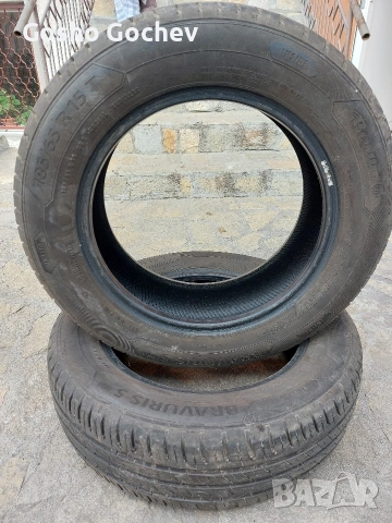 2 броя летни гуми Барум 185/65/15 перфектни., снимка 3 - Гуми и джанти - 53844491