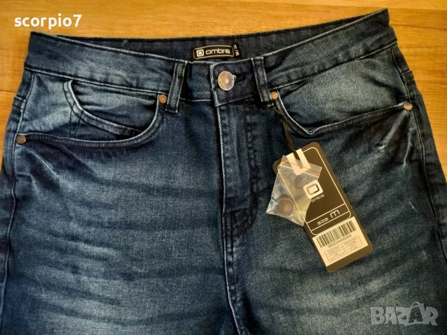 Нови мъжки къси дънки OMBRE M/32, снимка 7 - Къси панталони - 51092002