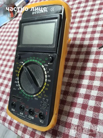 Мултицет DT9205A за части, снимка 3 - Друга електроника - 55888243