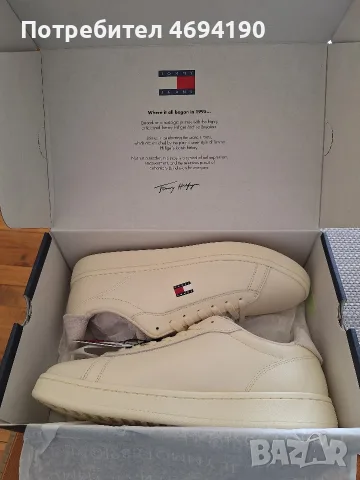 Оригинални кожени маратонки TOMMY HİLFİGER, снимка 2 - Маратонки - 55851609