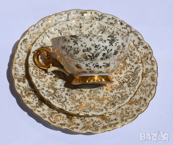 Позлатен сервиз за чай Bavaria GKS