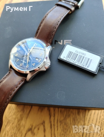 Swiss Glycine Combat classic moonphase, automatic, перфектен, бартер, снимка 5 - Мъжки - 51800241