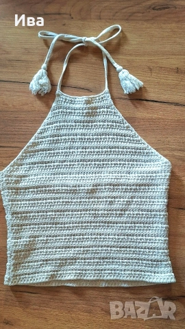 Дамски плетен топ Mango