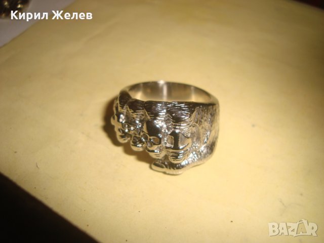 хеви-метъл СТОМАНЕН НОВ ПРЪСТЕН 24995, снимка 7 - Пръстени - 34367981