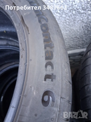 245 40 18 Континентал 2бр летни дот 2020г , снимка 6 - Гуми и джанти - 53837413