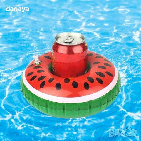 3845 Надуваема поставка за чаша Диня Ананас, снимка 2 - Надуваеми легла - 41493363