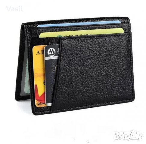 Кожен Калъф за карти и документи, снимка 3 - Портфейли, портмонета - 34392211