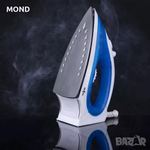 Парна ютия Sapir 1200W, струя пара, термостат, синя , 18 лв