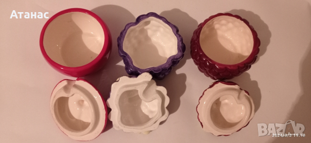 Порцеланови захарници, снимка 8 - Сервизи - 44587952