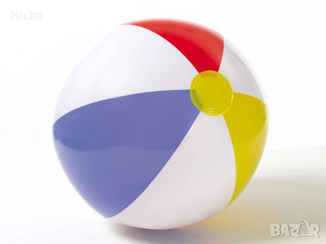 Надуваема топка INTEX Glossy Panel 51см.