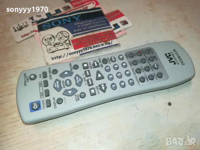 JVC DVD & VCR REMOTE CONTROL-ВНОС SWISS 2110240821, снимка 2 - Вази - 47658148