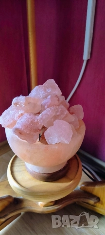 Два модела солни лампи от хималайска сол-25 лв за 1 бр, снимка 7 - Настолни лампи - 51842724