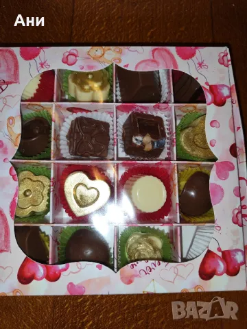 Ръчно правени шоколадови бонбони от белгийски шоколад, снимка 1