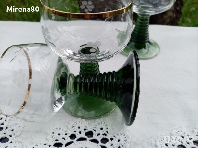 Римски чаши за ракия - 5 бр., снимка 2 - Сервизи - 40939335