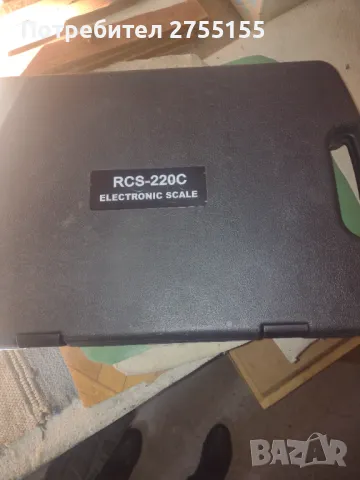 Електронна везна RCS220C до 100 кг  топ цена за Фреон и други стоки прецизност до-+5грама , снимка 5 - Везни - 49094859