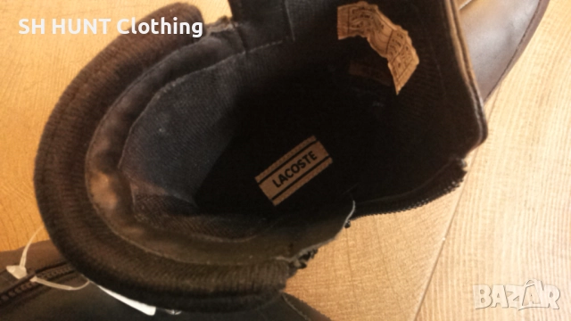 LACOSTE Boots Размер EUR 37 1/3 / UK 4 1/2 естествена кожа 38-13-S, снимка 16 - Дамски боти - 52654366