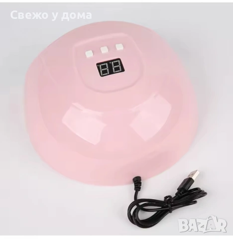 Професионална 54W UV LED лампа за нокти с таймер SUN X4., снимка 3 - Продукти за маникюр - 53463948