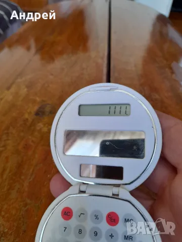 Стар калкулатор,огледалце HB Racing Team, снимка 6 - Други ценни предмети - 47805135