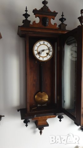 Стар немски стенен часовник - Junghans - Юнгханс, снимка 7 - Антикварни и старинни предмети - 42244020