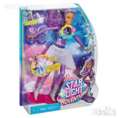Barbie - Барби Star Light Adventure Кукла Барби със светлина и звук DLT23