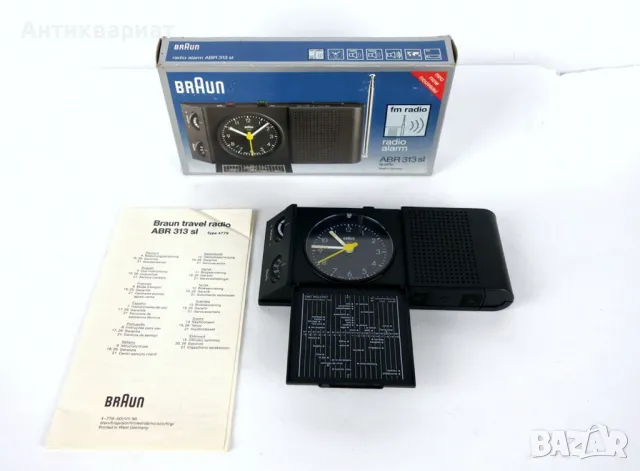 УКВ радио с часовник Braun ABR 313 SL (Type 4779) / Germany