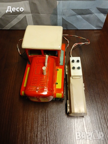 Стара китайска играчка трактор., снимка 7 - Колекции - 53681667