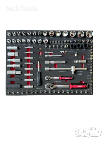 Професионален шкаф с инструменти HAWEK 261 части, снимка 5 - Други инструменти - 47567921