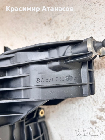 A6510900037. Всмукателен колектор за Мерцедес Ц-класа W204. Дизел 2.2 Cdi. 170кс, снимка 6 - Части - 52475271