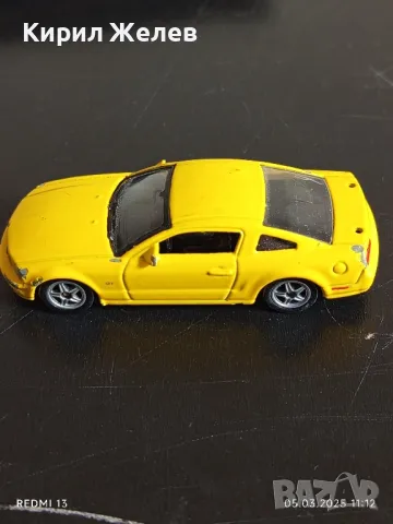 Метална количка FORD MUSTANG GT MADE IN CHINA за КОЛЕКЦИОНЕРИ 26001, снимка 2 - Колекции - 49369439