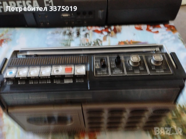 Касетофон Национал Панасоник, снимка 7 - Радиокасетофони, транзистори - 50910436