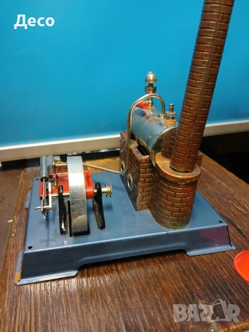 Парна машина-двигател играчка Веласко Западна Германия., снимка 4 - Колекции - 52432663