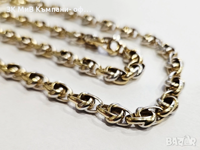 Златен синджир 12.74гр 07204-25, снимка 2 - Колиета, медальони, синджири - 52895369