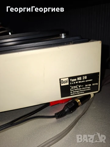 DUAL HS 28, снимка 10 - Грамофони - 50582104