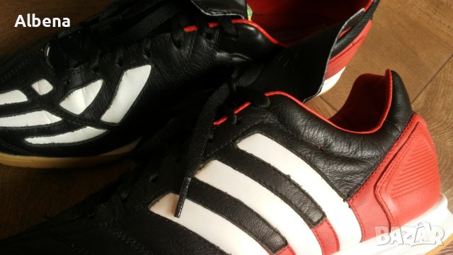 ADIDAS PREDATOR MANIA Leather Размер EUR 45 / UK 10 1/2 за футбол в зала естествена кожа 123-13-S, снимка 5 - Спортни обувки - 42295127