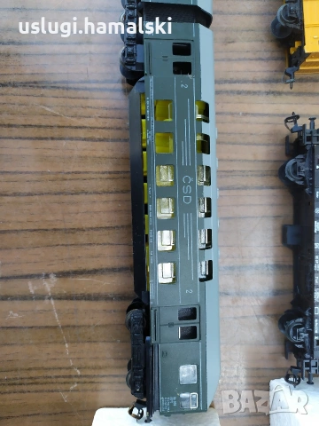 Стари влакчета/локомотиви/вагони/релси, снимка 7 - Антикварни и старинни предмети - 53400205