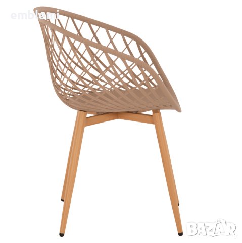 Стол трапезен ARMCHAIR ARIADNE HM8001 Крем , снимка 4 - Столове - 44275614