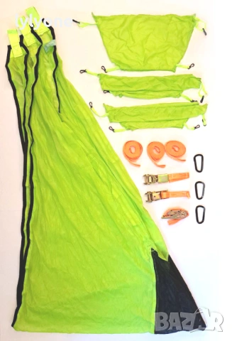 ГИГАНТСКИ Триточков ХАМАК Триъгълна люлка за 3 души *280см * Три точки, снимка 10 - Къмпинг мебели - 53873023