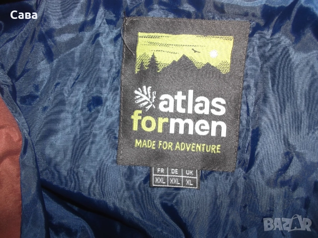 Якета пролет,есен ATLAS  мъжки,2-3ХЛ  /синьо и кафяво/, снимка 5 - Якета - 49654378