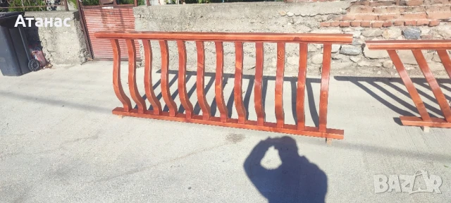 Дървен парапет, снимка 9 - Декорация за дома - 51232583