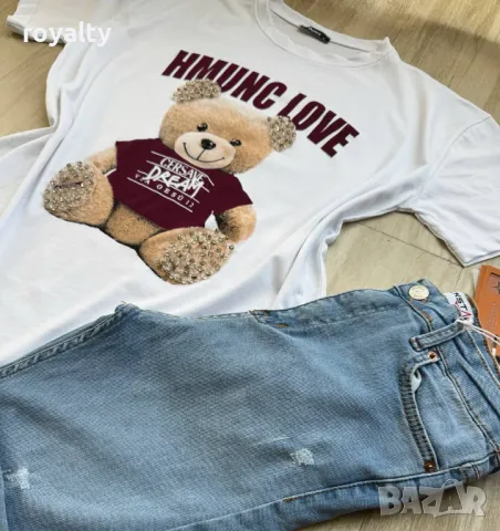 Moschino дамски комплект , снимка 3 - Спортни екипи - 49699057