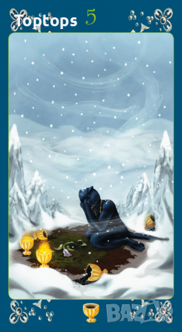 Таро карти с котки: White Cats Tarot & Black Cats Tarot & Weird Cat Tarot, снимка 17 - Карти за игра - 34171461