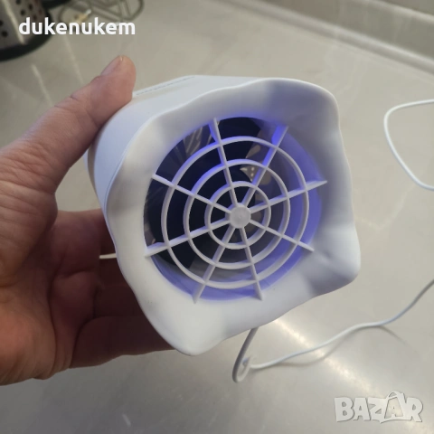 USB електрическа лампа против комари с UV светлина и вентилатор, снимка 8 - Друга електроника - 53094527
