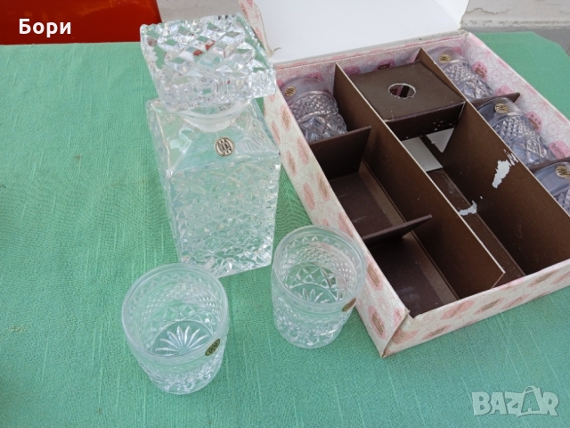 BOHEMIA Кристал от старото време, снимка 3 - Сервизи - 36105494