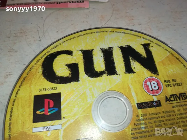 GUN PS2 GAME 1402251345, снимка 4 - Игри за PlayStation - 49127015