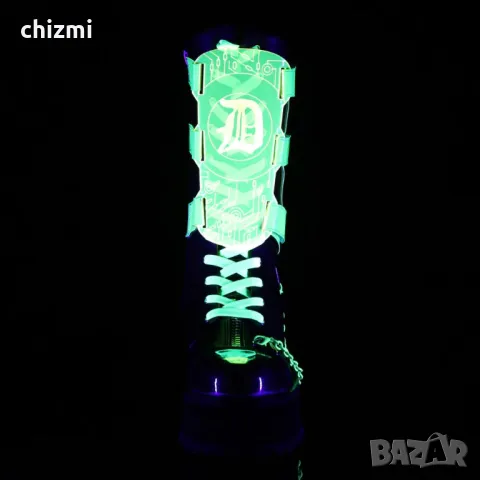 Demonia GRAVEDIGGER-255 ботуши, снимка 2 - Дамски ботуши - 47512551