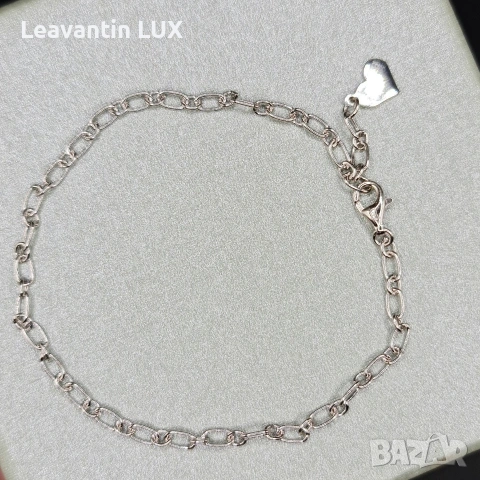 Родирана сребърна гривна , снимка 2 - Гривни - 53575362